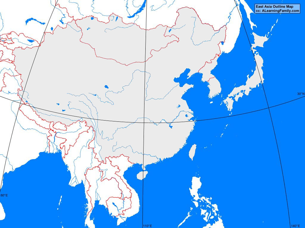 Major Landforms Of East Asia 112